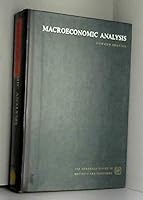 Macroeconomic analysis B0006BO10S Book Cover