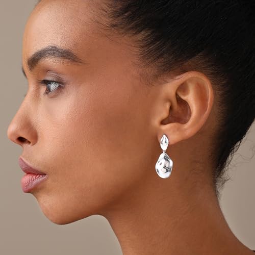 Boucles d'oreilles argent 925 légères anti-fatigue auriculaire