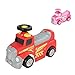 Produktbild EVO Mein Erstes Rutschfahrzeug ab 1 Jahr | Feuerwehr Kinderauto mit Verstecktem Stauraum, Bewegbarem Lenkrad & Quietsch-Hupe | Lauflernhilfe für Kindergarten- und Vorschulalter | Feuerwehrauto