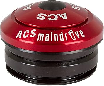 ACS Maindrive Integrated Headset 1 1/8" Threadless Red