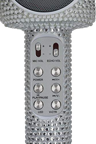 Wireless Express - Sing-Along Bling Bluetooth Karaoke Microphone And Bluetooth Stereo Speaker All-In-One … (Bling) #TOP5