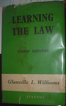 Hardcover Learning the law Book