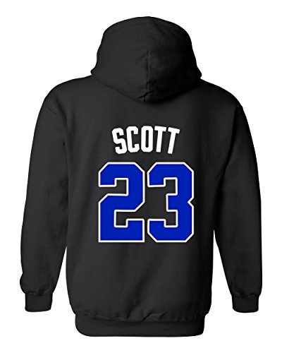 Ravens Basketball Movie #23 Nathan Scott One Tree Hill Jersey Style Men's Hoodie Sweatshirt3