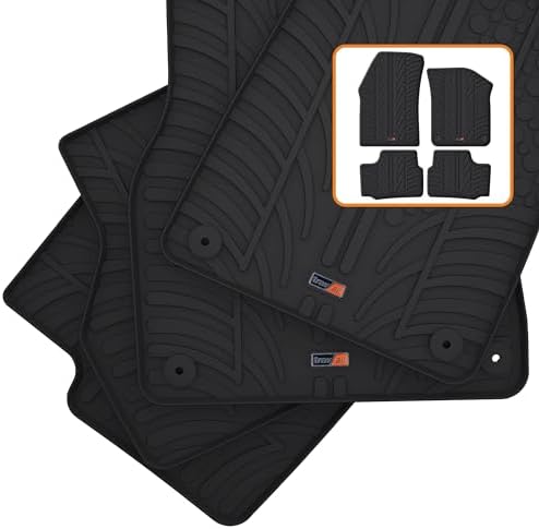 MOTOS Rubber Boot Mats Fits For SEAT Mii 2011-2019 Improve Your Travel