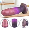 Roluck Dildo Analplug mit Saugnapf Anal plug Dildo Thick Realistic Silicone G Punkt Stimulation Anal Sex Toys für Frauen und Paare (L) #5