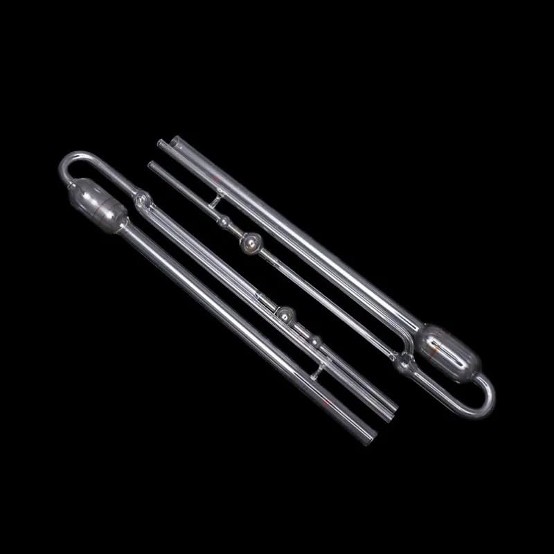Viscómetro capilar, viscosímetro Ubbelohde for medición del coeficiente de viscosidad petróleo 1834 Tipo 0,24 mm ~ 1,83 PCS(1.55mm)(0.88mm)