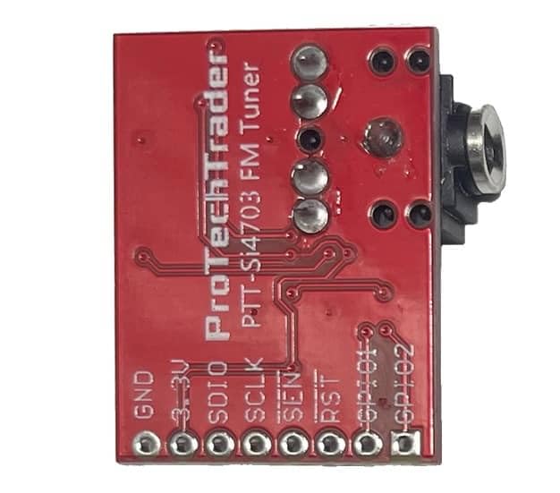 Si4703 FM Tuner Breakout Evaluation Development Board Radio Frequency Reciever Replaces SparkFun WRL-12938 V13, Arduino/Raspberry Pi AVR ARM Microcontroller in Make: Radio educational electronics book