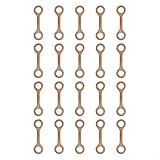 Pumixiy Common Rail Kraftstoffsystemdichtung für Dieselmotor-Reparatur, Kupfer-Abstandshalter-Set M6, M8, M10, M12, Unterlegscheiben ohne Gewinde, 6 mm, 8 mm, 10 mm, 12 mm, Messing (6 mm)