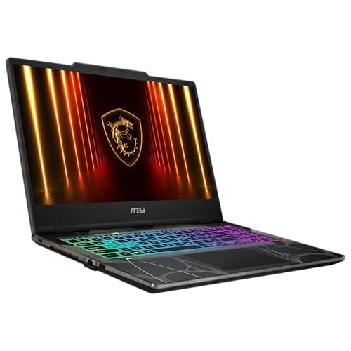 MSI Cyborg 15, Gaming-Laptop, 15,6 Zoll Full-HD 144 Hz Display, Intel Core 7 240H, NVIDIA GeForce RTX 5060, 16 GB DDR5, 1 TB SSD, Windows 11 Home, QWERTZ Tastatur, Schwarz, B2RWFKG-068