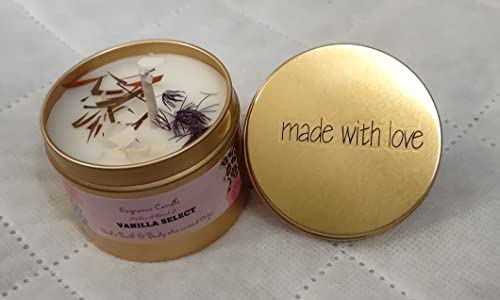 God's Bath & Body Anointed Gifts - Vanilla Select - 4oz metallic tin can with lid