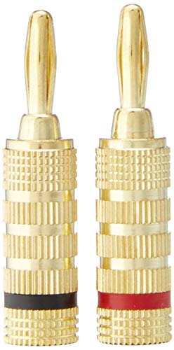 Conector banana cerrado Monoprice de tornillo para solucionar hilos sueltos y ruidos