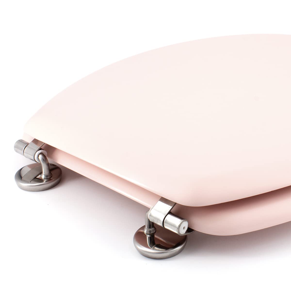 Gelco Design Dolce - Tapa para Inodoro, Madera Molde, Rosa, 44 x 37,5 x 5,5 cm