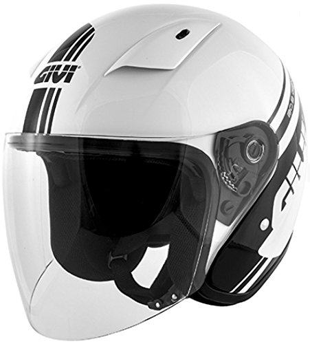 Givi Casco jet 30.3 Tweet Geneve XL Bianco/Nero