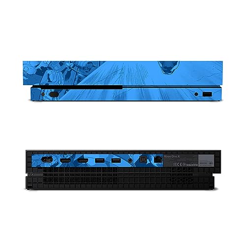 Xbox One X Console Autocollant Vinyle Superman DC Comics Logos par Head Case Designs
