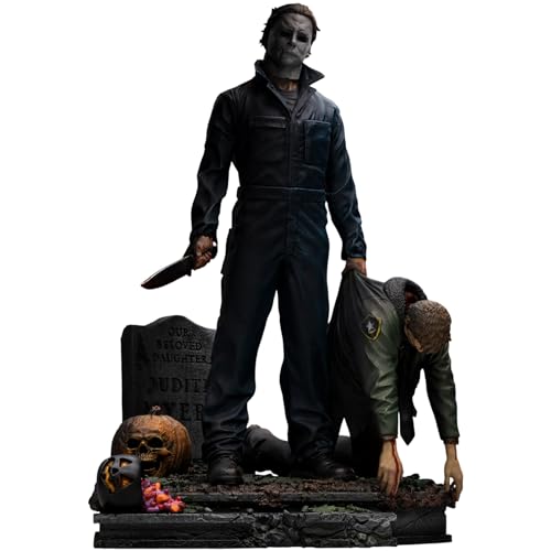 Iron Studios Collectible Statue Michael Myers Halloween 2 Art Scale 1/10 Resin Polystone 8.3 Inches