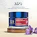 Blue Nectar Saffron Face Scrub for Glowing Skin by Exfoliating Face Scrub | Gentle Ayurvedic Kumkumadi Oil Tan Remover for Refreshing Sun-exposed Skin (16 Herbs, 1.7 Oz)