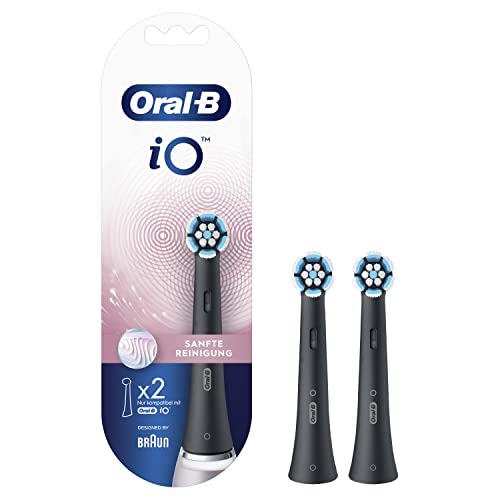 Oral-B iO Series 8 Plus Edition Elektrische Zahnbürste/Electric Toothbrush & iO Sanfte Reinigung Aufsteckbürsten für elektrische Zahnbürste, 2 Stück – Bild 6