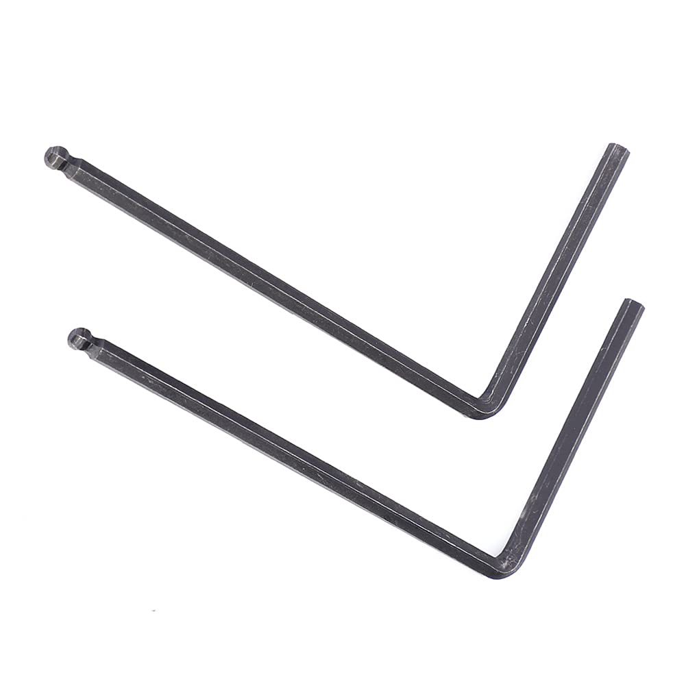Cheerock 4 stuks Gitaar Truss Rod Wrench, Sterke Legering Elektrische Gitaar Truss Rod Hex Box Wrench, Gitaar Nek Aanpassing Tool, 7mm 8mm Truss Rod Wrench Set Compatibel met Elektrische Bas