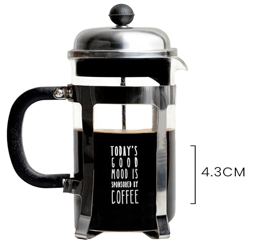 Image of Sipologie Vintage French Press, Silver, 600ml - Mood by Coffee