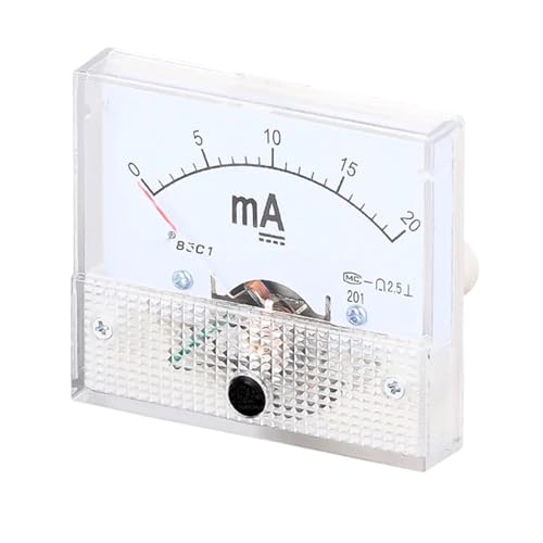 Milliampèremètre analogique 85C1 cadran ampèremètre DC 30mA de précision