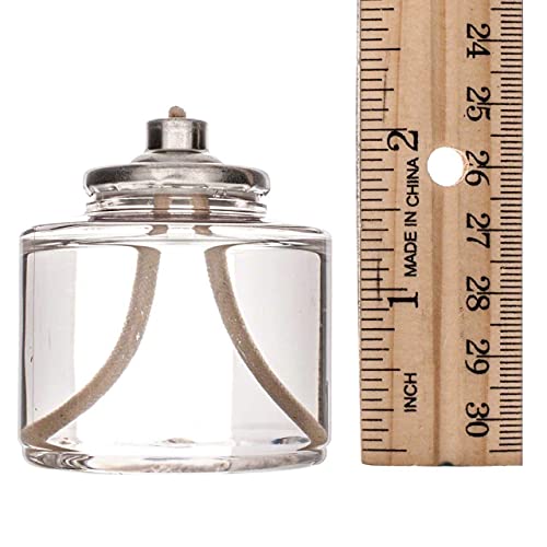 Image of D'light Online HD-17 Liquid Wax Disposable Clear Plastic Fuel Cell (17 Hour, 48 Pack)