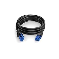 KabelDirekt – LAN-/Netzwerkkabel – 7,5m – Gigabit, RJ45, Schwarz – Ansicht 7