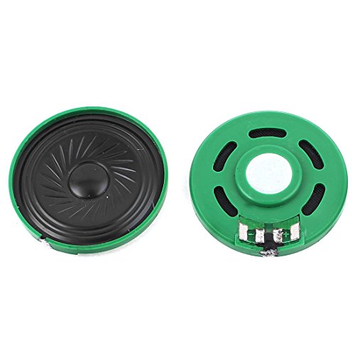 Aexit 2 Pcs 0.25W 32 Ohm 40mm Ronde Intérieur Aimant Haut Parleur Electronique (f3ec11b1537828655595b35cc47524a7)
