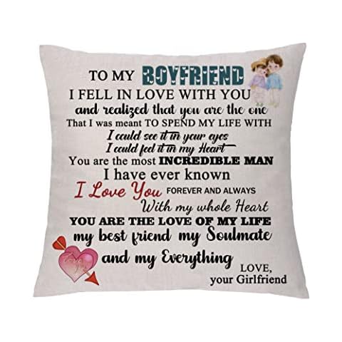 Funda de cojín romántica para parejas GHORIHUB Cover