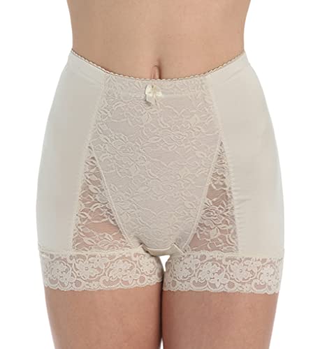 Image of Rhonda Shear Pin-Up Girl Lace Control Panty, Floral Lace, Light Tummy Control