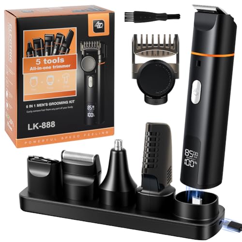 Tondeuse cheveux professionnelle Aolso et rasoir électrique étanche pour homme LK