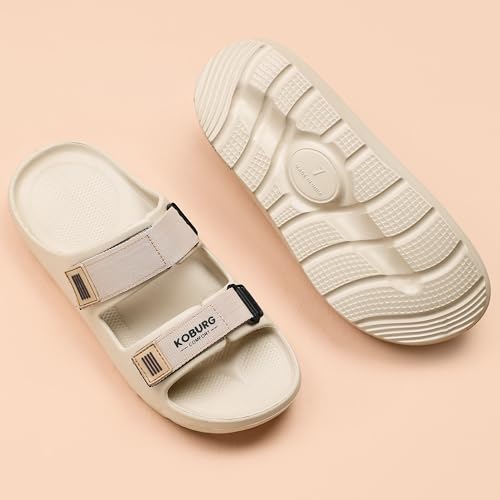 Image of KOBURG Nexa Sandals for Men| Stylish Trending | Comfortable | Super soft | Lightweight | EVA Sole | Casual Sandals | Slippers | Flip Flops for Men KF-464