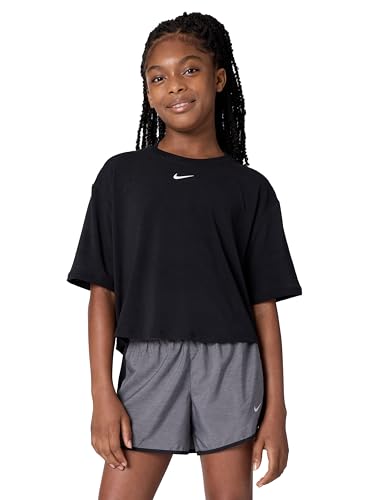 Nike Big Girls' One Relaxed Dri-Fit Short-Sleeve Top