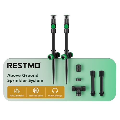 RESTMO Arroseurs eau cour système irrigation bassin