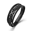 03.Three-layers leather & black infinity