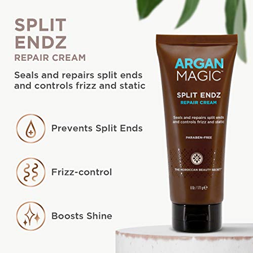 Argan Magic 47031 Split Endz Cream - Instantly Binds Frayed And Separated Ends While Preventing Future Breakage thumb #2