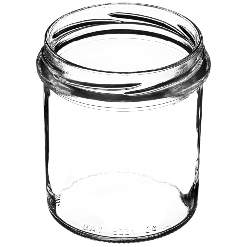 KADAX 50er Set Marmeladengläser 350ml TO82 Honigtopf, Einmachgläser Vorratsgläser Mason Jar mit Schraubdeckel, Luftdichte Schraubgläser… – Ansicht 5