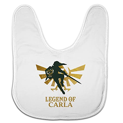 LolaPix Babero Zelda. Babero personalizado con nombre. Baberos