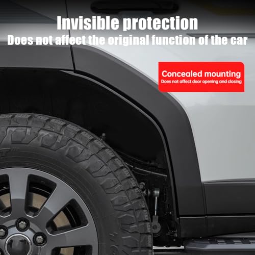 Image of Rear Wheel Anti-mud Fender for 2024-2025 2026 Toyota Land Cruiser 250 1958 Prado LC250 J250 No-Drill Installation Anti-mud Fender Interior Modification Accessories
