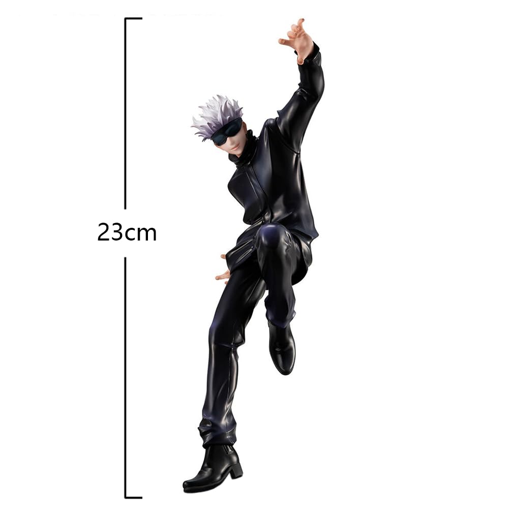 Figura Anime Gojo Satoru JJK - Statuetta PVC 18 Cm Da Collezione