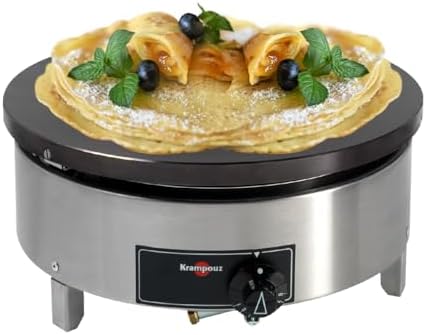 Crepera Industrial A Gas Cuerpo en Acero Inoxidable Krampouz