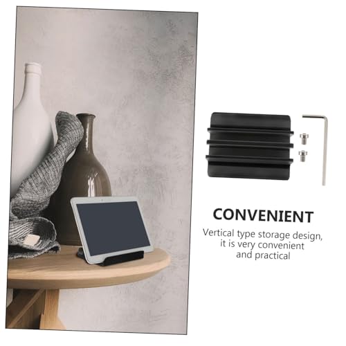 Soporte Vertical para Laptop Uonlytech de Aluminio Negro miniatura 3