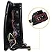 Boine Compatible With 2003 2004 2005 2006 Chevy Silverado 1500 2500 3500 Driver and Passenger Side Tail Light - Bulb and Harness Included