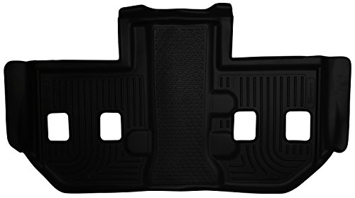 Husky Liners Weatherbeater Floor Mats | Fits 2011-2014 Cadillac Escalade ESV, Chevrolet Suburban, GMC Yukon XL 1500; 2011-2013 Suburban, Yukon XL 2500 w/2nd Row Bucket | 3rd Row, 1-pc Black - 19261