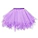 Adult Women 80's Tutu Skirt Layered Tulle Petticoat Halloween Tutu