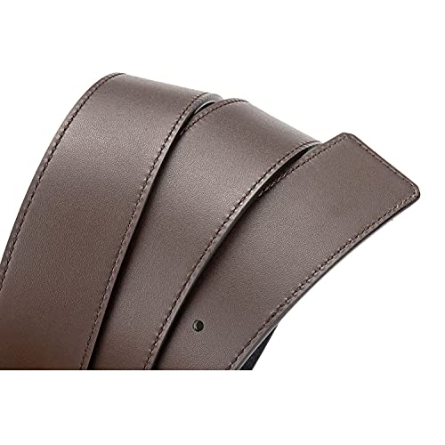 Vatee's Men Reversible Genuine Leather Replacement Belt Strap without Buckle 1.34"/1.6" Wide3