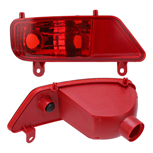 Reemplazo de Accesorios de Coche de Montaje de Luz Antiniebla Trasera Roja para Peugeot 3008 5008 2009 2016 la Luz Antiniebla Es Reemplazo para 3008 5008 (L: 1120943582)