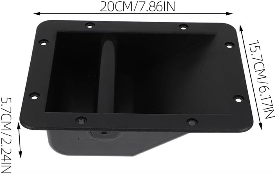 4pcs Plastic Speaker Handles Replacement Side Cabinet Handle Accessories for Amplifier and Stage Speaker Carrying, Sturdy Sound Enclosure Grip for Home and Professional Use