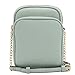 Imagen de FashionPuzzle Bolso cruzado casual de cuero PU con múltiples bolsillos con correa ajustable
