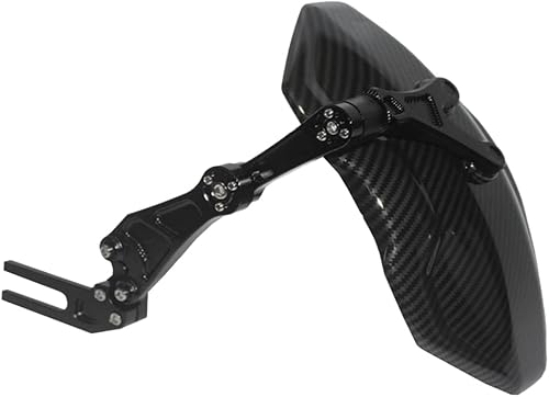 GIUIN Universal Electric Motorcycle Rear Mudguard Splash for CB400 650R CRF1000 MT03 Xmax 300 125 Black