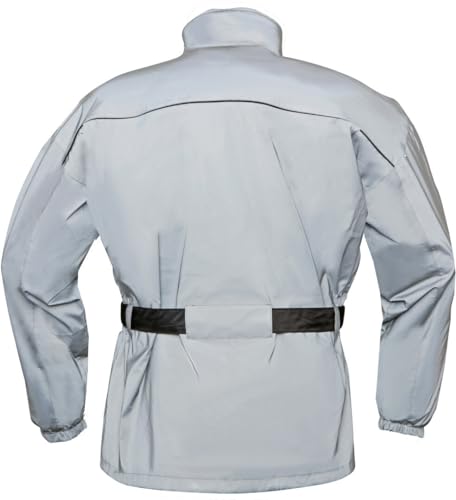 Chaqueta impermeable Modeka Rain Silver para evitar mojarte en la moto 2